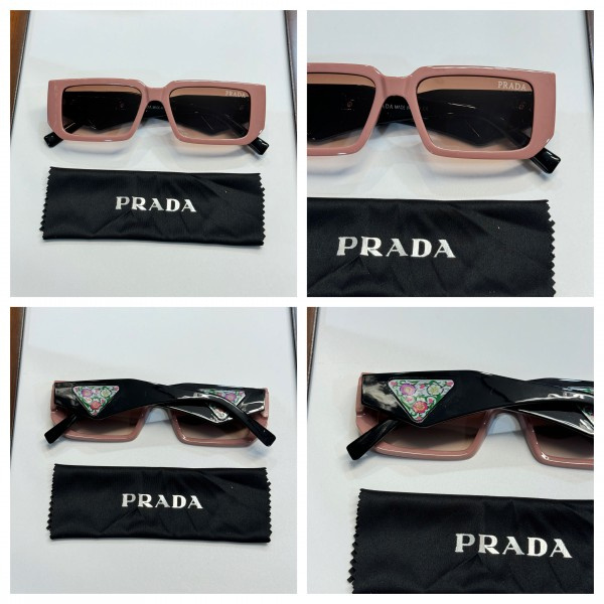 BLACK & PINK COMBINATION PREMIUM SUNGLASSES