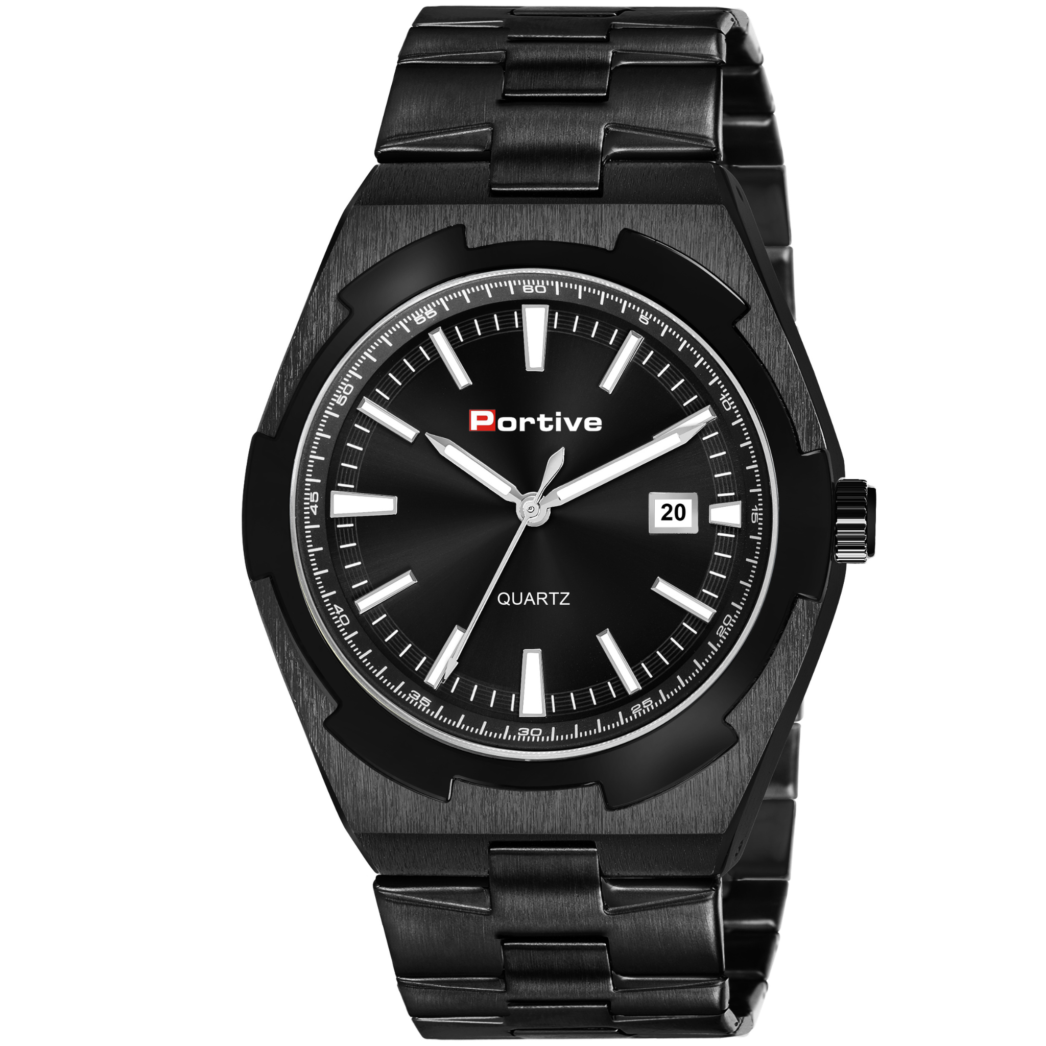 PROFESSIONAL LUXURY LOOK DATE DISPLAY WATCH