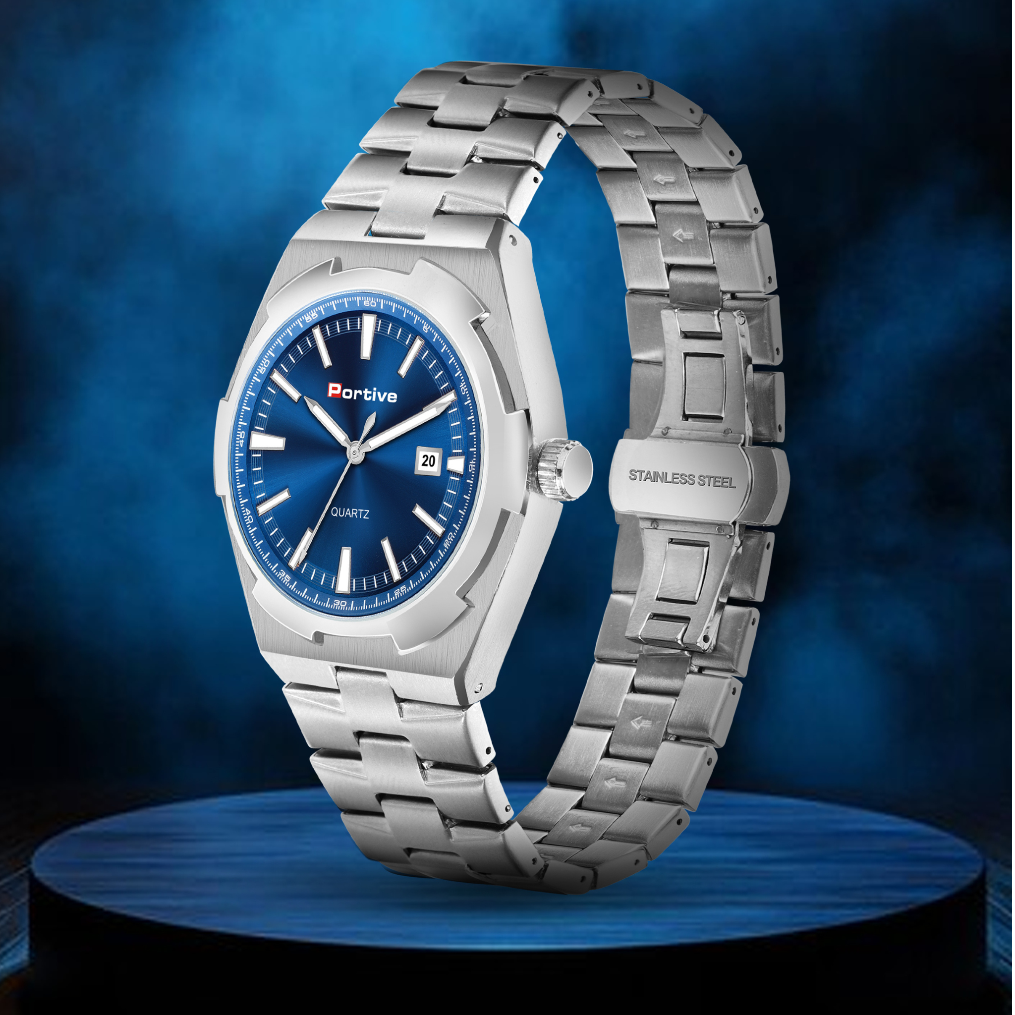 SAPPHIRE GLASS AUTOMATIC SILVER WATCH