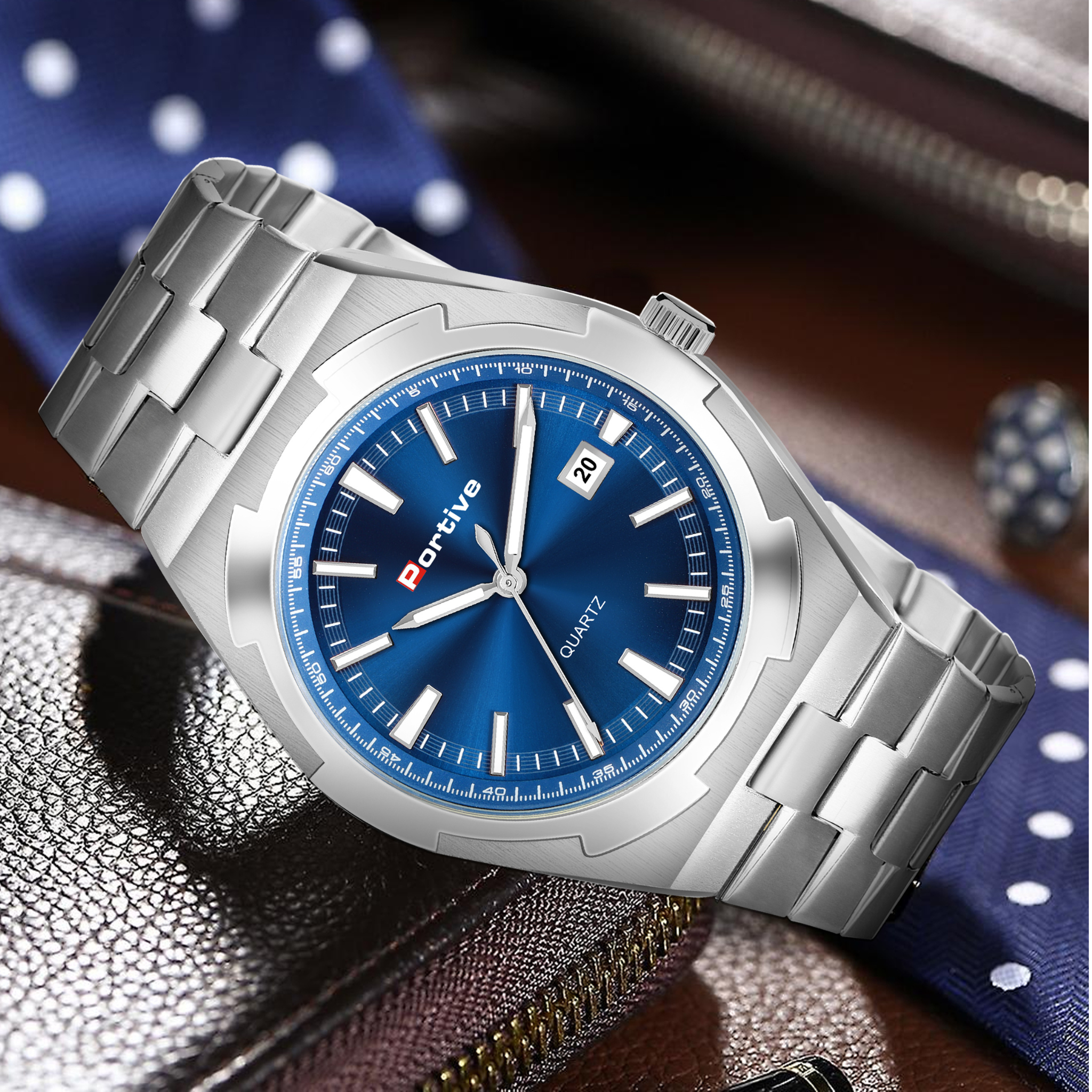 SAPPHIRE GLASS AUTOMATIC SILVER WATCH