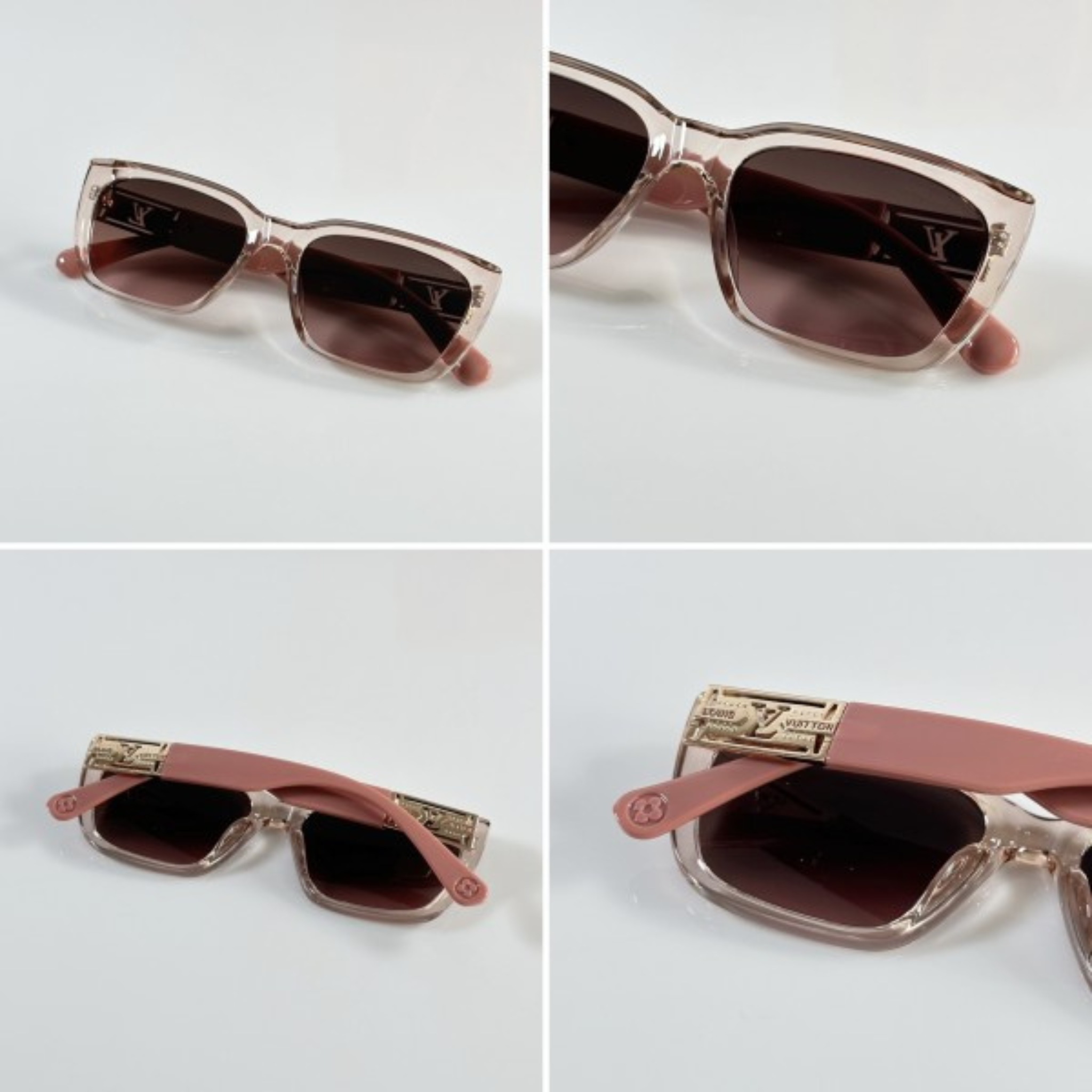 VINTAGE SQUARE ABSTRACT UNISEX SUNGLASSES