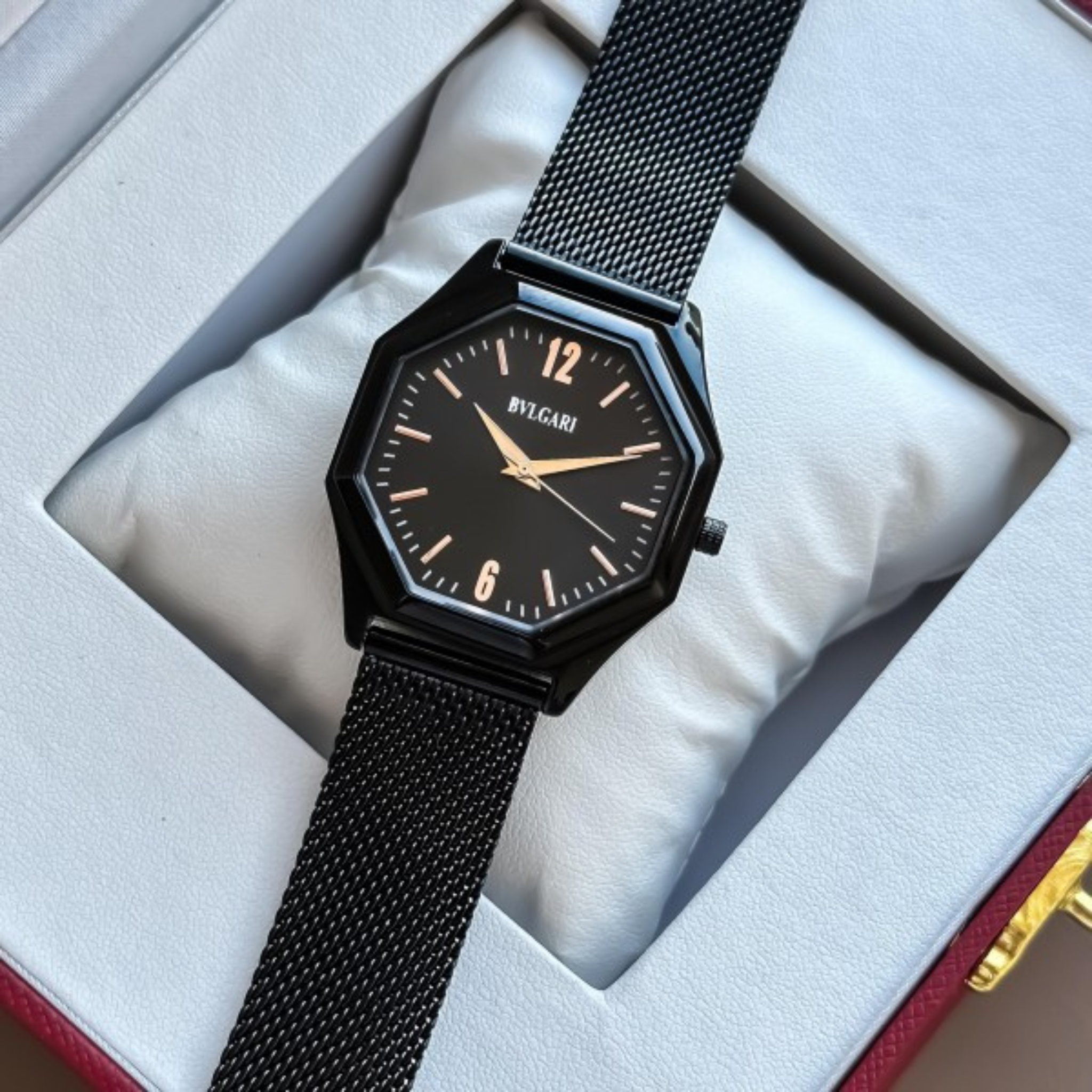 LADIES PREMIUM BLACK WATCH