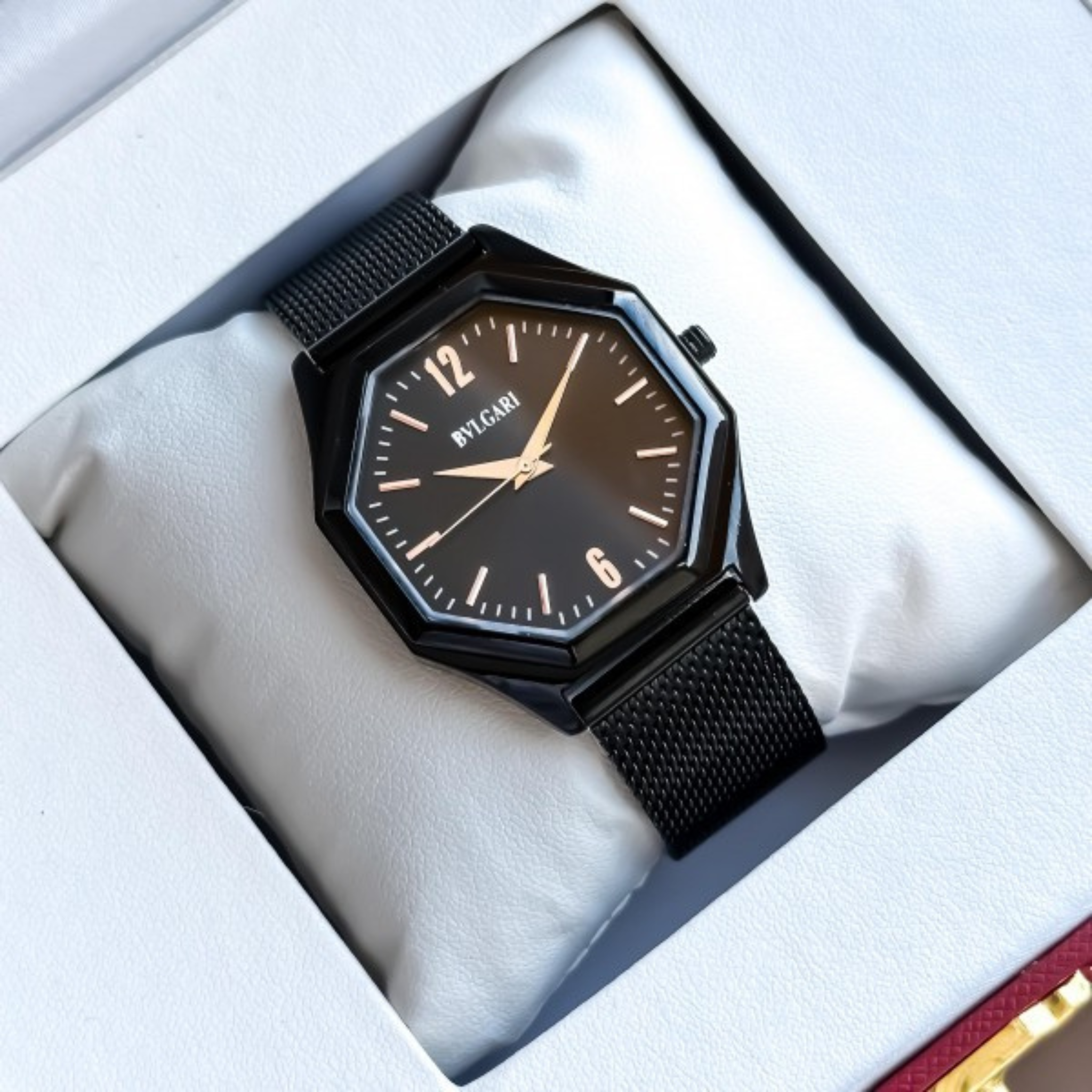 LADIES PREMIUM BLACK WATCH