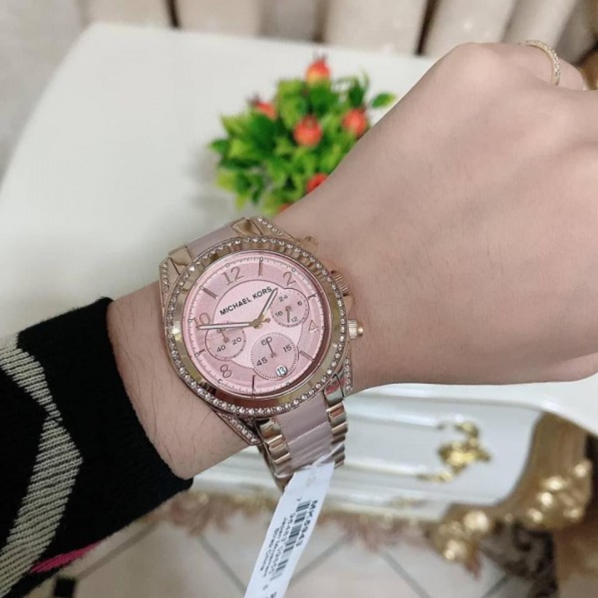 M_KORS BLAIR ROSE DIAL WATCH