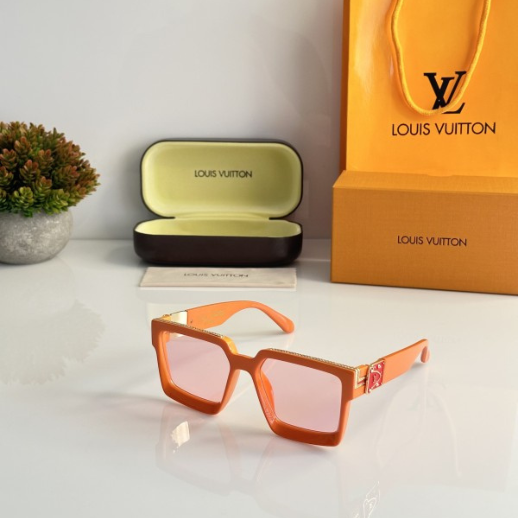 MILLIONAIRE SUNGLASSES ORANGE