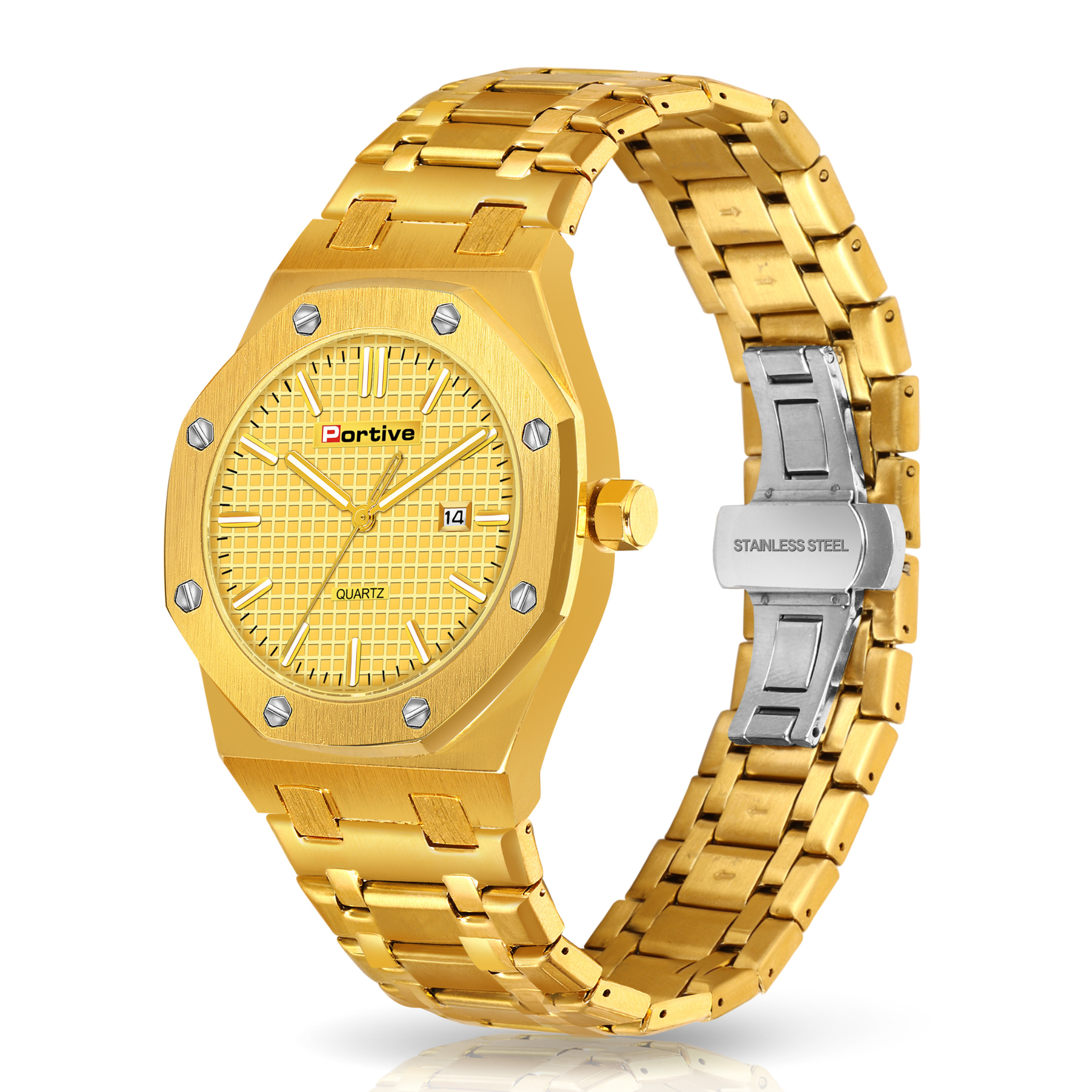 SIMPLE LUXURY GOLDEN TRENDING WATCH